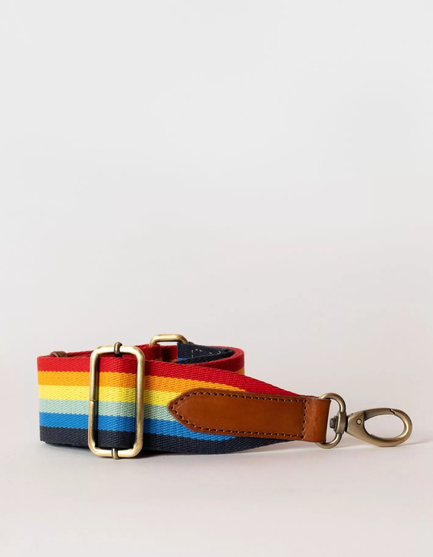 Women O My Bag Rainbow Webbing Strap