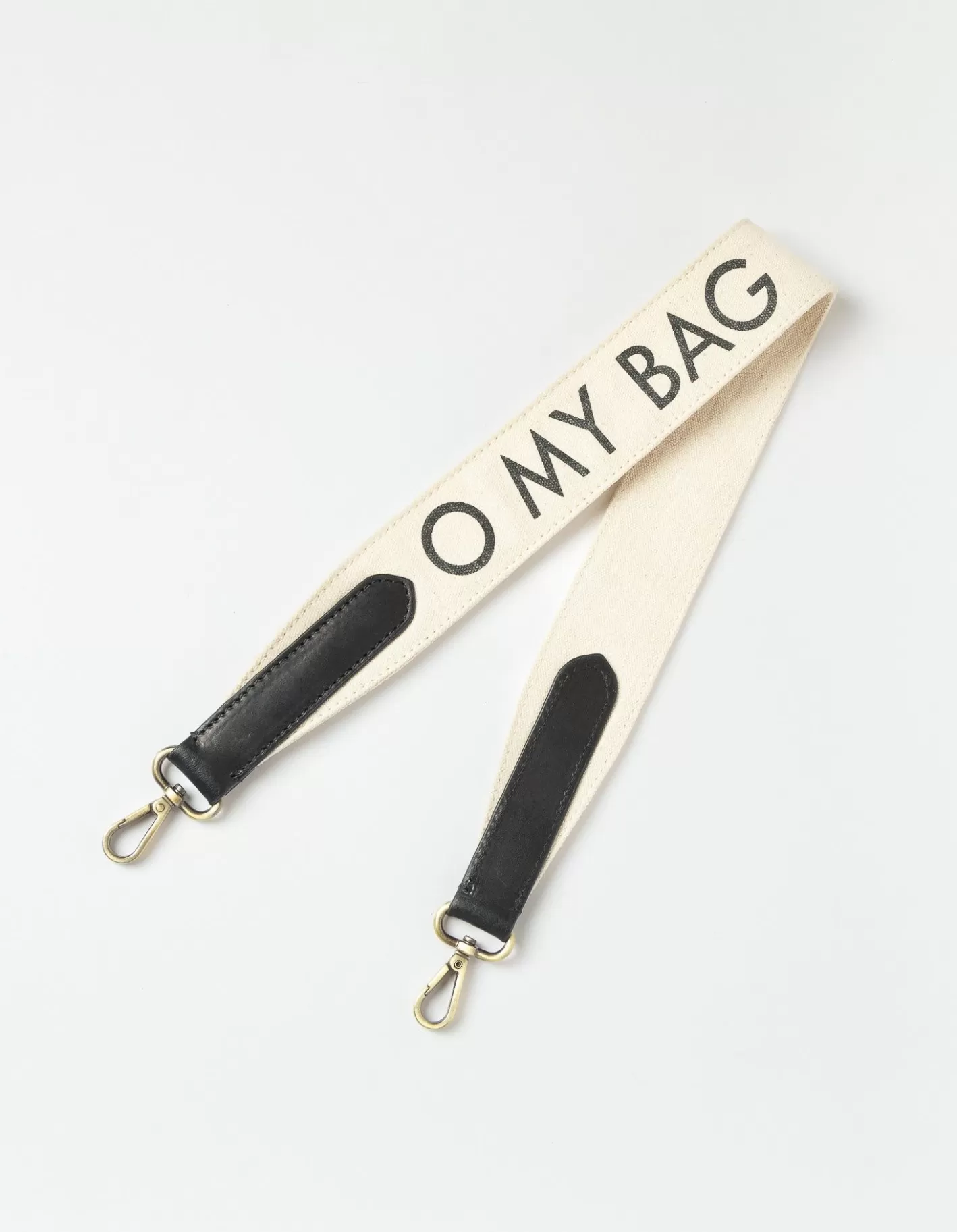 Women O My Bag Shoulder Canvas Logo Strap
