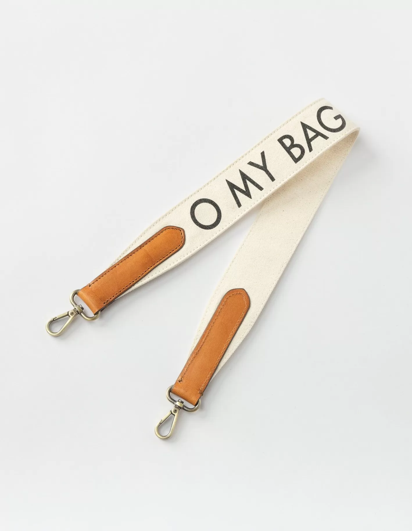 Women O My Bag Shoulder Canvas Logo Strap